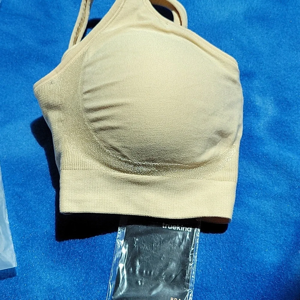 Lot Of 2 Truekind Daily Comfort Wirefree Shaper Bras - Size M - Picture 2 of 8